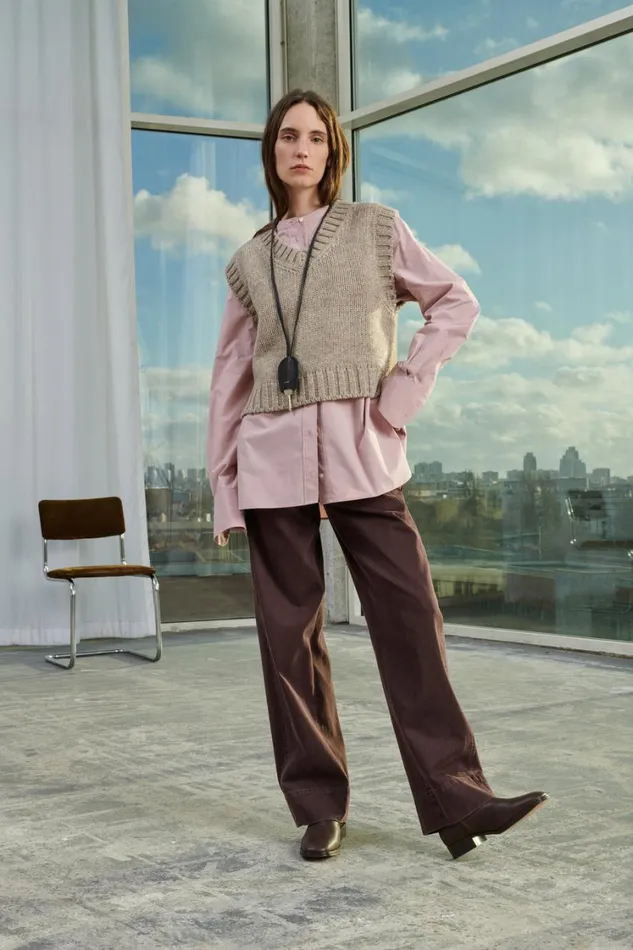 Women WALDO TROUSERS Plum Soeur Trousers