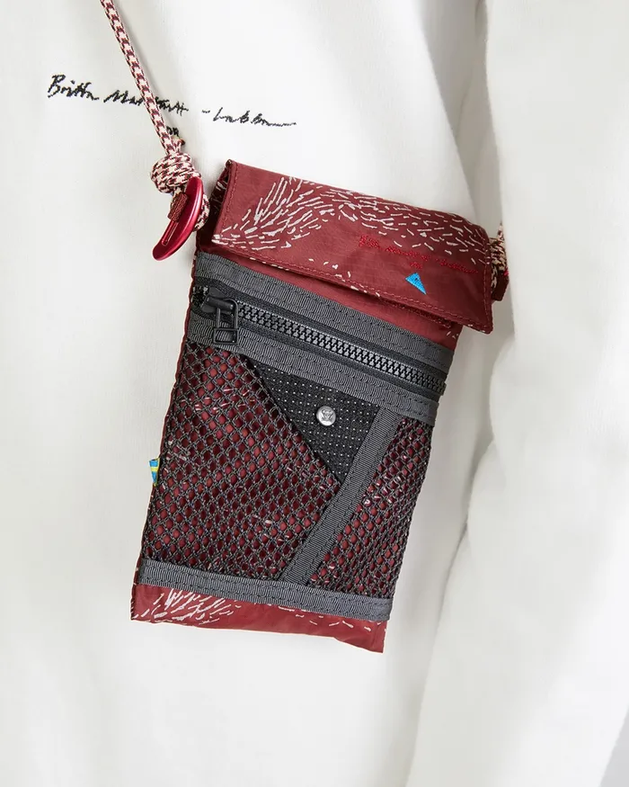 78 Retina Britta Lanyard Pocket Britta MarakattLabba Russet MenWomen Klttermusen Gear Bags and Organisers