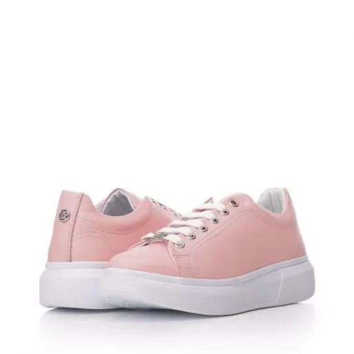 Adoa Cameo Leather Women Moda In Pelle Casual Shoes And Trainers