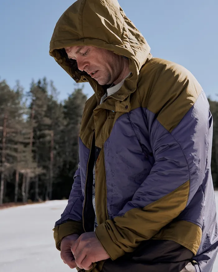 Alfheim 62 Levitend Kion Parka Olivepurple Stone WomenMen Klttermusen Down and Insulated Jackets