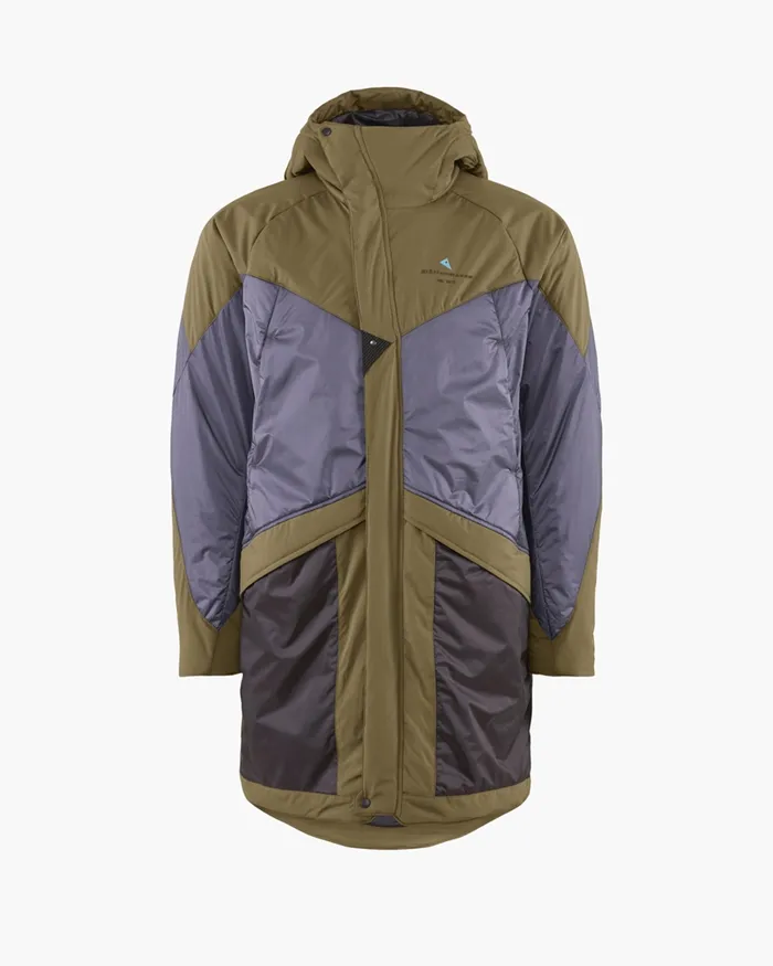Alfheim 62 Levitend Kion Parka Olivepurple Stone WomenMen Klttermusen Down and Insulated Jackets