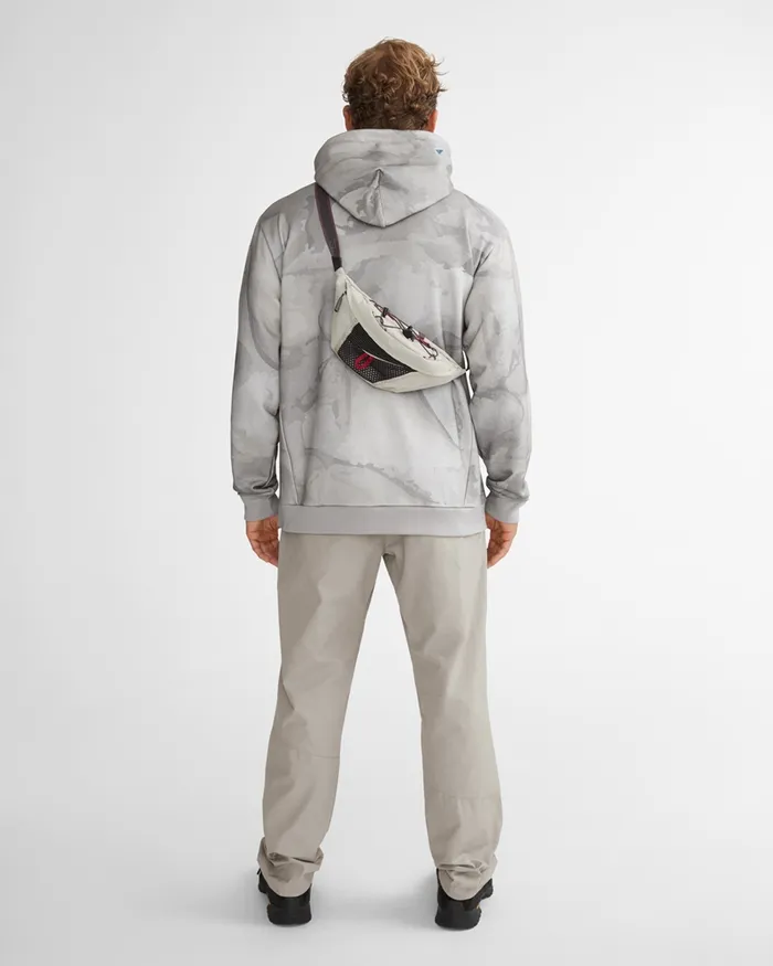 Alfsol HalfZip Hoodie Off The Mountain Bark Dove Grey Men Klttermusen Fleeces and Sweaters
