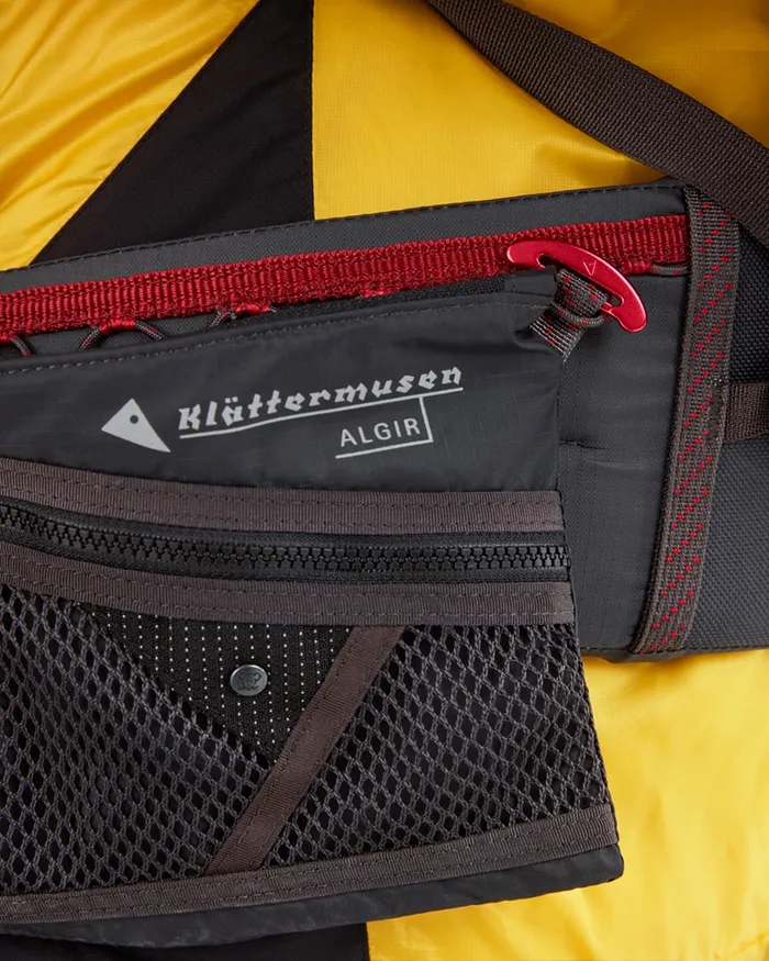 Algir Small Accessory Bag Raven MenWomen Klttermusen Gear Bags and Organisers