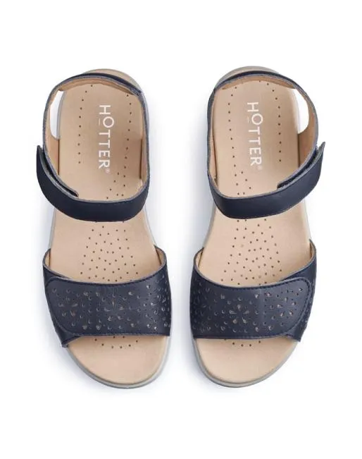 All Sandals Women Hotter Leah II Sandals Denim Navy