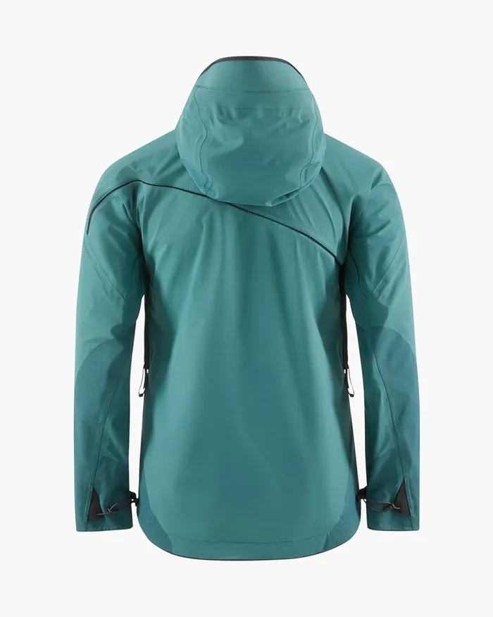 Allgrn 20 Waterproof Cutan Jacket Frost Green Women Klttermusen Waterproof Jackets