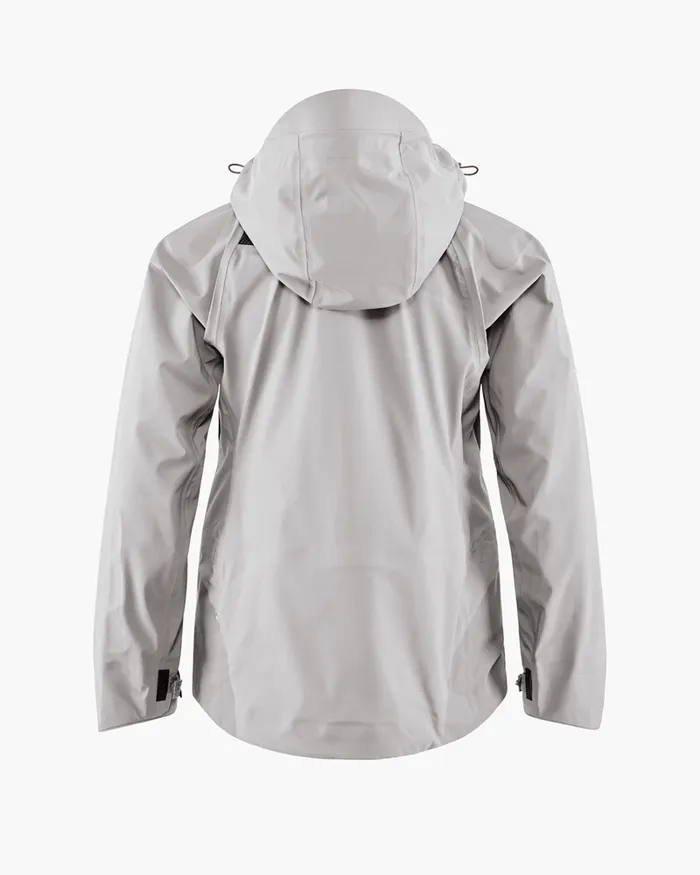 Allsvinn Cutan Jacket Dove Grey Women Klttermusen Waterproof Jackets