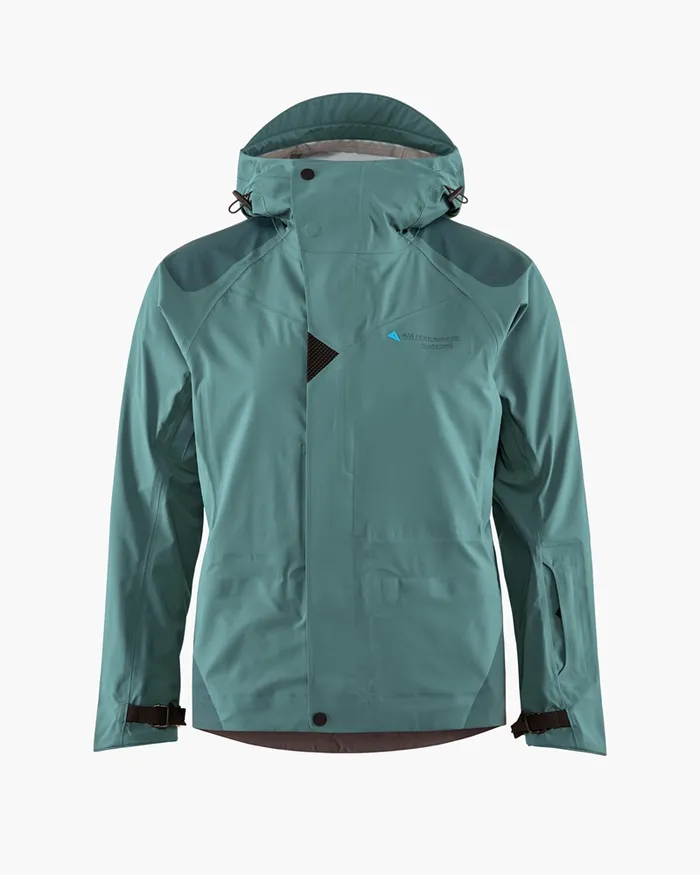 Allsvinn Cutan Jacket Frost Green Women Klttermusen Waterproof Jackets