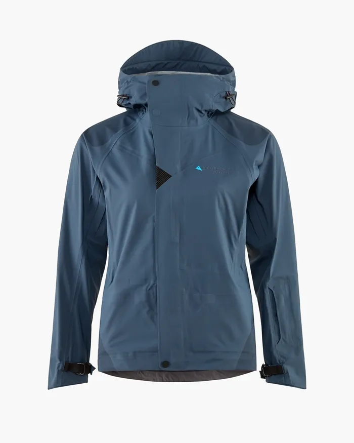Allsvinn Cutan Jacket Midnight Blue Women Klttermusen Waterproof Jackets