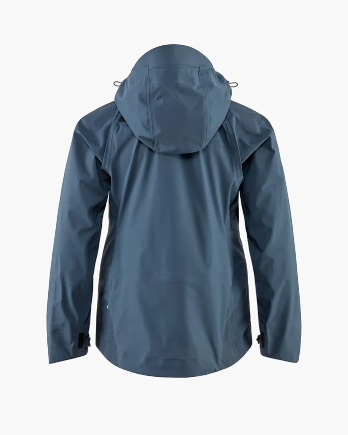Allsvinn Cutan Jacket Midnight Blue Women Klttermusen Waterproof Jackets