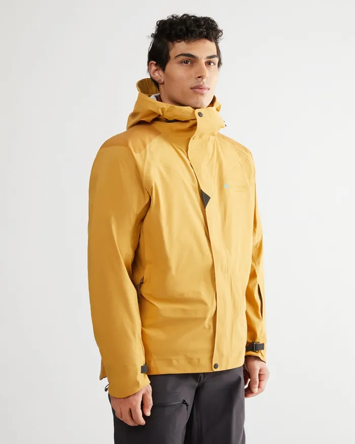 Allsvinn Waterproof Cutan Jacket Amber Gold Men Klttermusen Waterproof Jackets Allsvinn Waterproof Cutan Jacket Amber Gold Men Klttermusen Waterproof Jackets