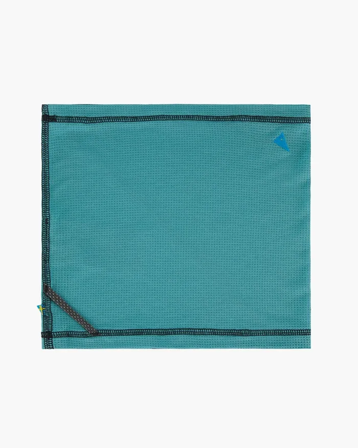 Allvis Neck Gaiter Teal Blue MenWomen Klttermusen Scarves and Neckwarmers
