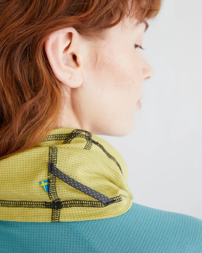 Allvis Neck Gaiter Teal Blue MenWomen Klttermusen Scarves and Neckwarmers