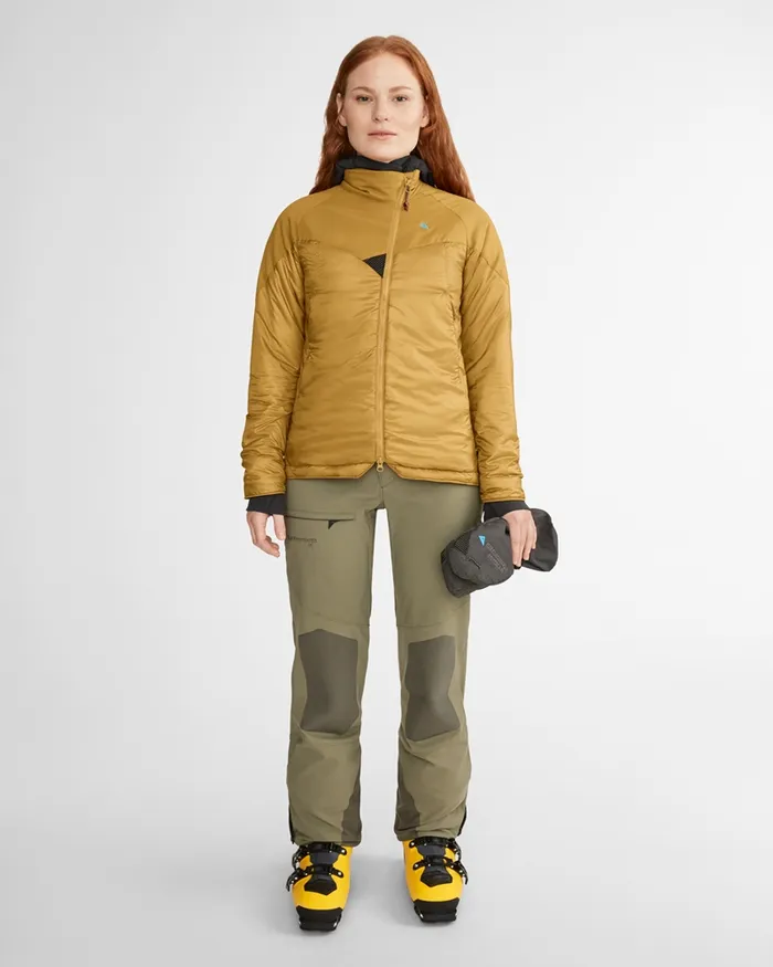 Alv 20 PrimaLoft Jacket Emerald Green Women Klttermusen Down and Insulated Jackets