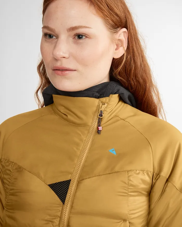 Alv 20 PrimaLoft Jacket Emerald Green Women Klttermusen Down and Insulated Jackets