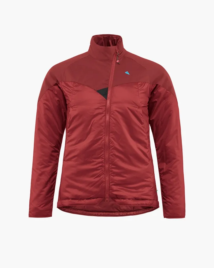 Alv 20 PrimaLoft Jacket Rose Red Women Klttermusen Down and Insulated Jackets