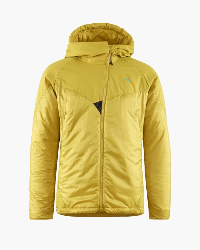 Alv Primaloft Hooded Jacket Dusty Yellow Men Klttermusen Down and Insulated Jackets