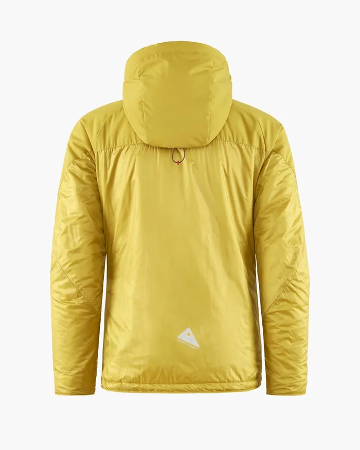 Alv Primaloft Hooded Jacket Dusty Yellow Men Klttermusen Down and Insulated Jackets