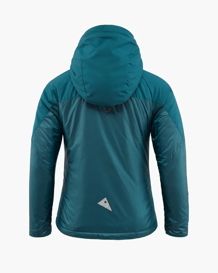 Alv Primaloft Hooded Jacket Emerald Green Women Klttermusen Down and Insulated Jackets