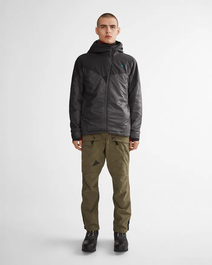 Alv Primaloft Hooded Jacket Raven Men Klttermusen Down and Insulated Jackets