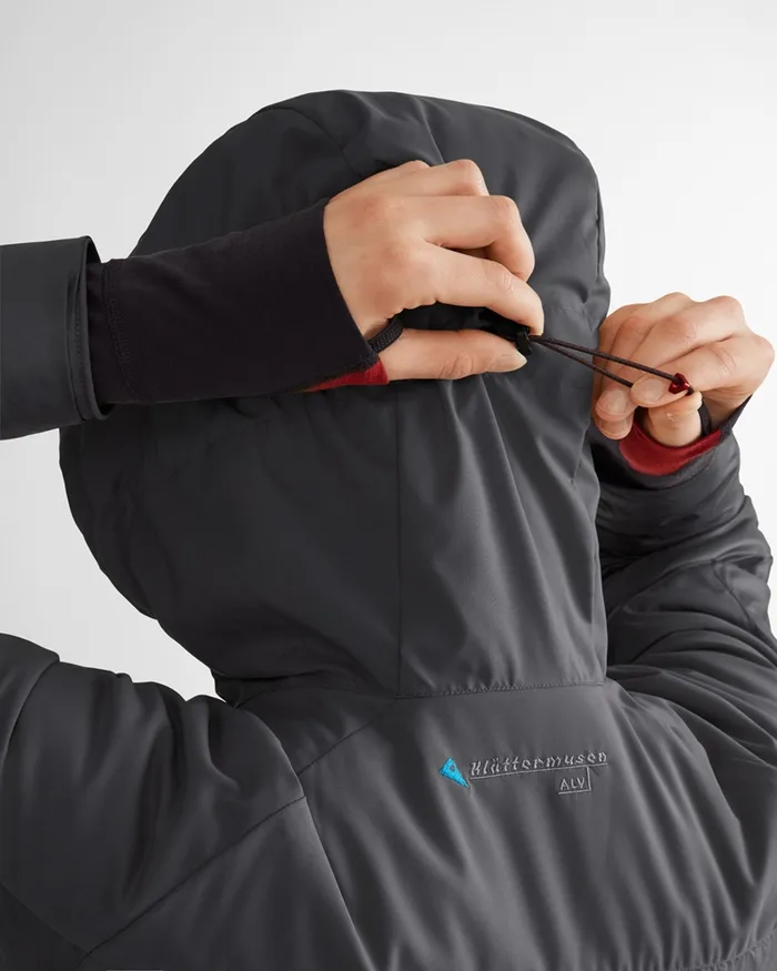 Alv Primaloft Hooded Jacket Raven Men Klttermusen Down and Insulated Jackets