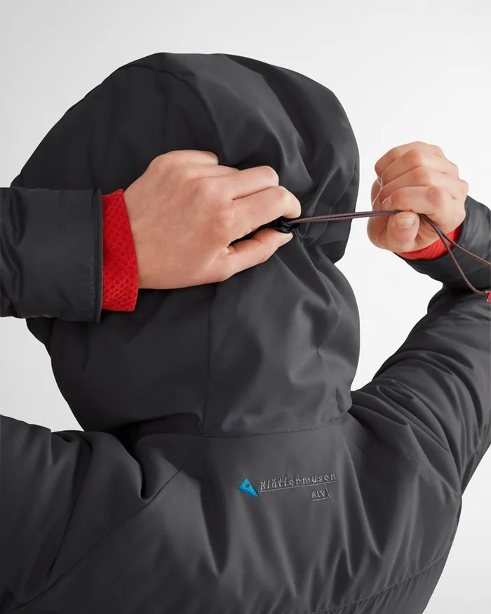 Alv Primaloft Hooded Jacket Raven Women Klttermusen Down and Insulated Jackets