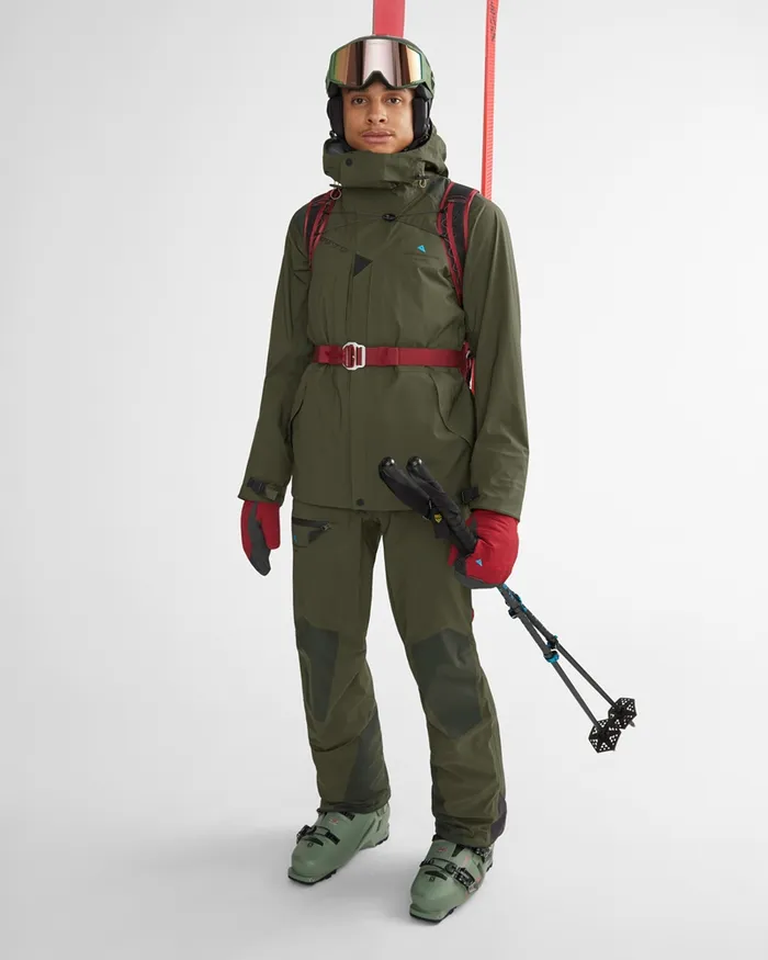Andvare 134 Levitend Cutan Snow Pant Rosin Green Men Klttermusen Waterproof Pants