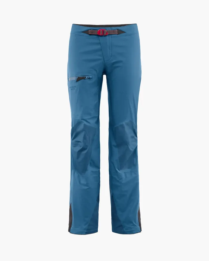 Andvare Cutan Pants Dark Blue Sapphire Women Klttermusen Waterproof Pants