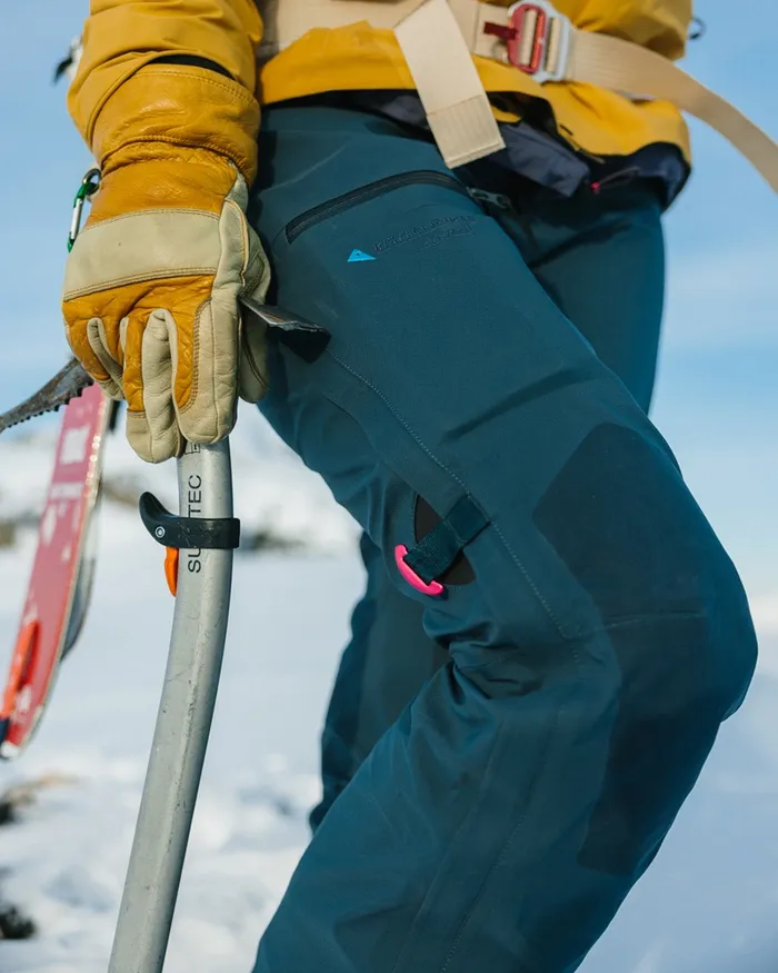 Andvare Cutan Pants Midnight Blue Women Klttermusen Waterproof Pants