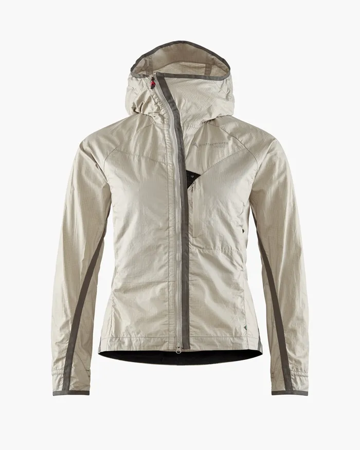 Ansur Hooded Katla Cotton Jacket Dove Raven Women Klttermusen Wind Resistant Jackets Ansur Hooded Katla Cotton Jacket Dove Raven Women Klttermusen Wind Resistant Jackets