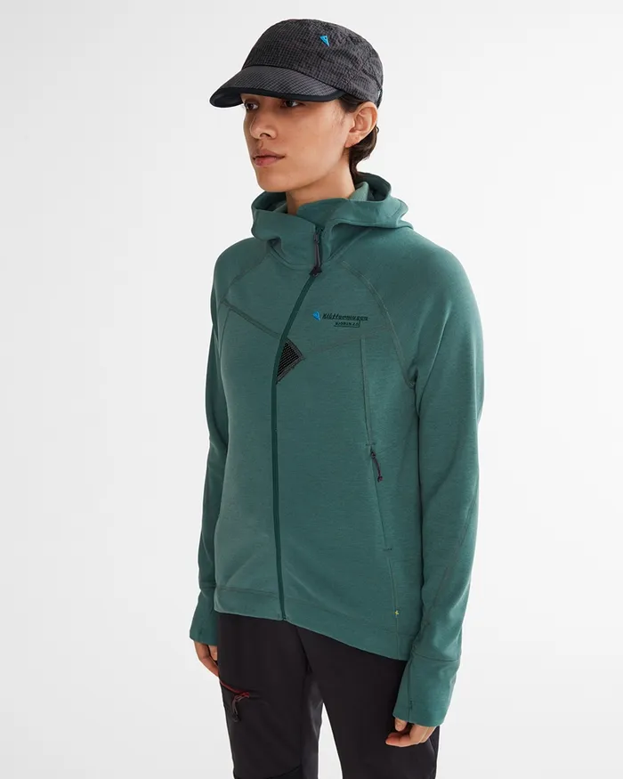 Ansur Katla Cotton Cap Raven Black MenWomen Klttermusen Hats and Caps