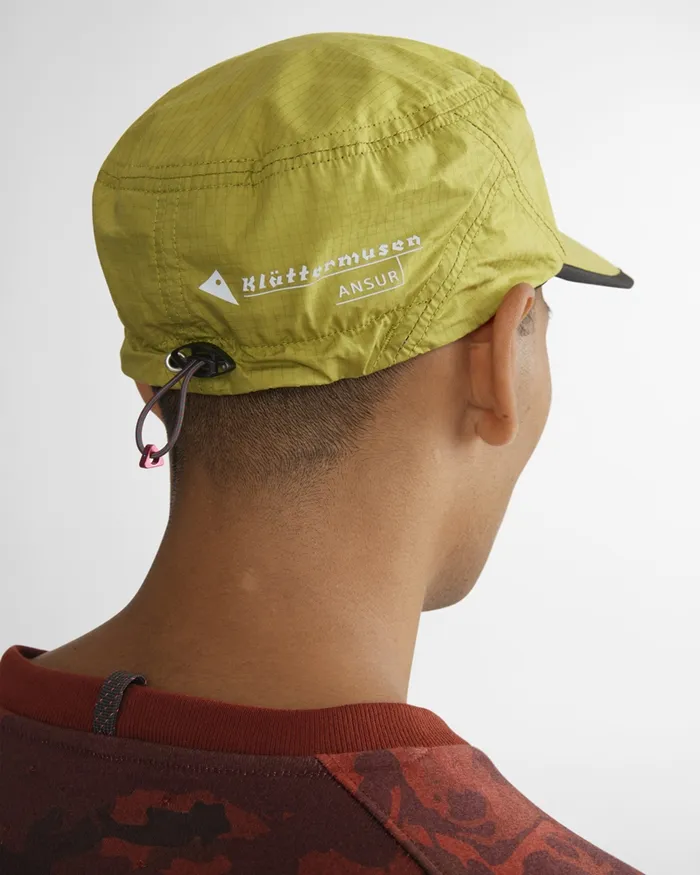 Ansur Katla Cotton Cap Rose Red MenWomen Klttermusen Hats and Caps