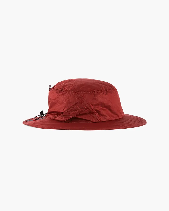 Ansur Katla Cotton Hat Rose Red MenWomen Klttermusen Hats and Caps