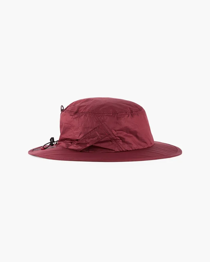 Ansur Katla Cotton Hat Tawny Red MenWomen Klttermusen Hats and Caps