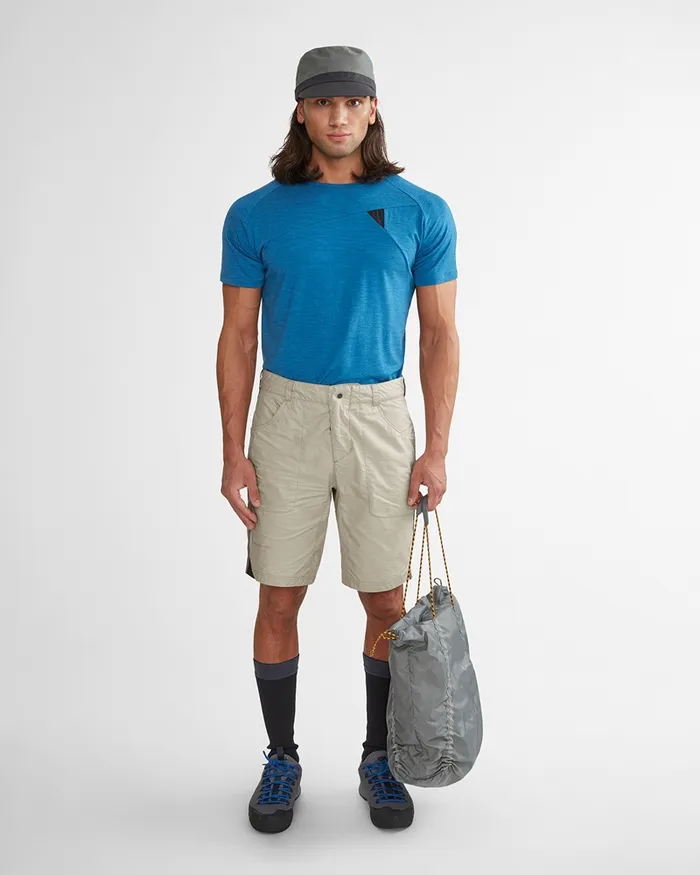 Ansur Katla Cotton Shorts Dove Raven Men Klttermusen Shorts