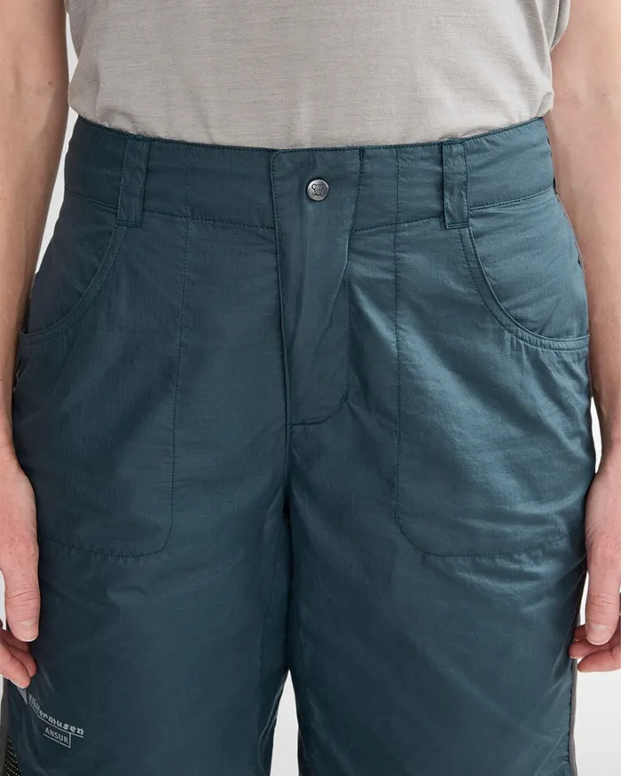 Ansur Katla Cotton Shorts Midnight Blue Women Klttermusen Shorts