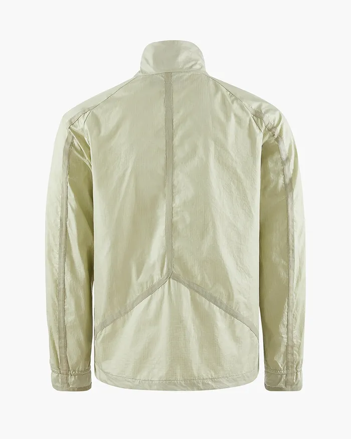 Ansur Windproof Jacket Swamp Greensilver Green Men Klttermusen Wind Resistant Jackets