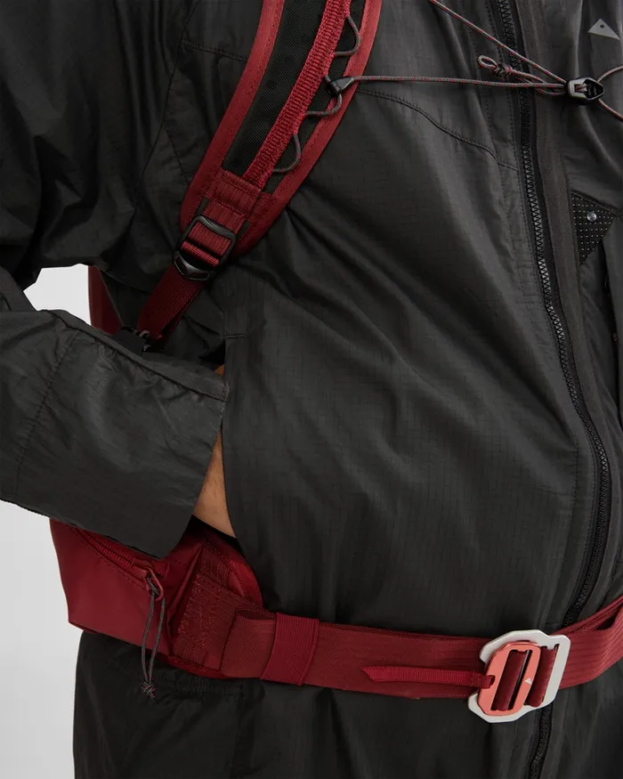 Ansur Windproof Parka Raven Black Men Klttermusen Wind Resistant Jackets