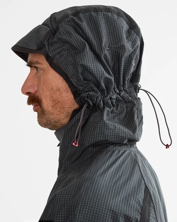 Ansur Windproof Parka Raven Copper Men Klttermusen Wind Resistant Jackets
