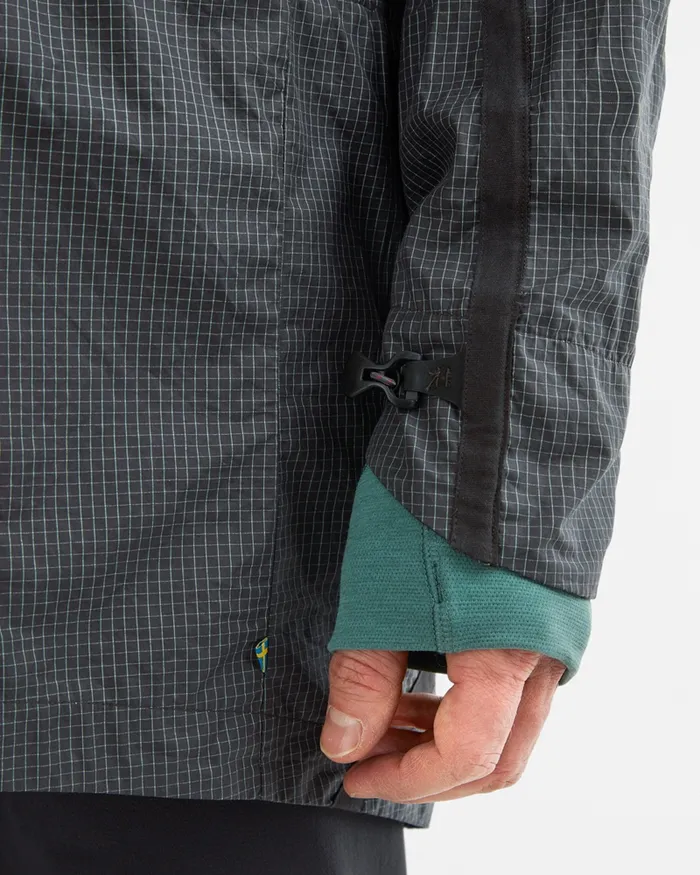 Ansur Windproof Parka Raven Copper Men Klttermusen Wind Resistant Jackets