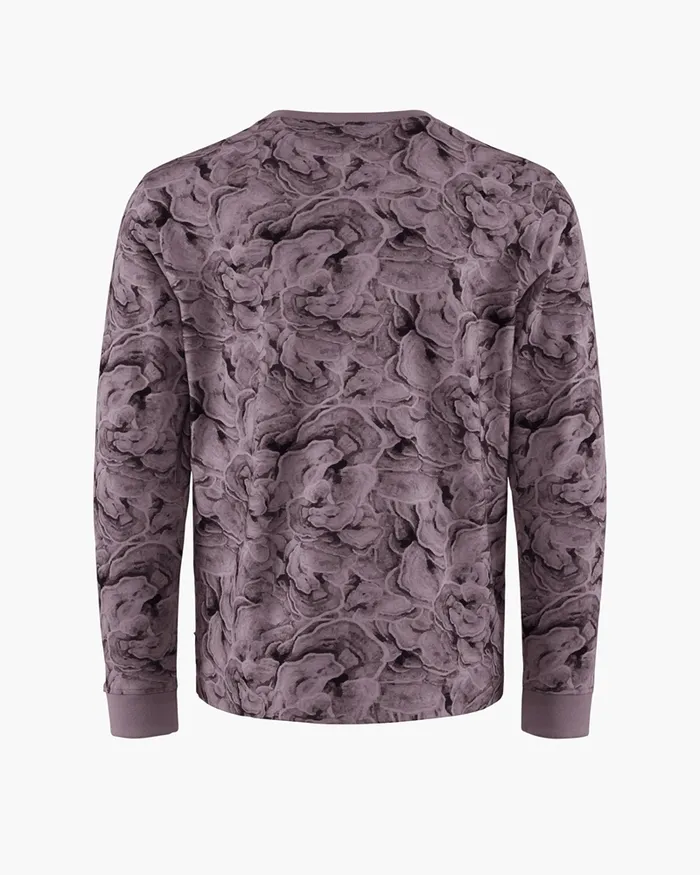 Ask LongSleeve Tee Lichen Boysenberry Men Klttermusen TShirts