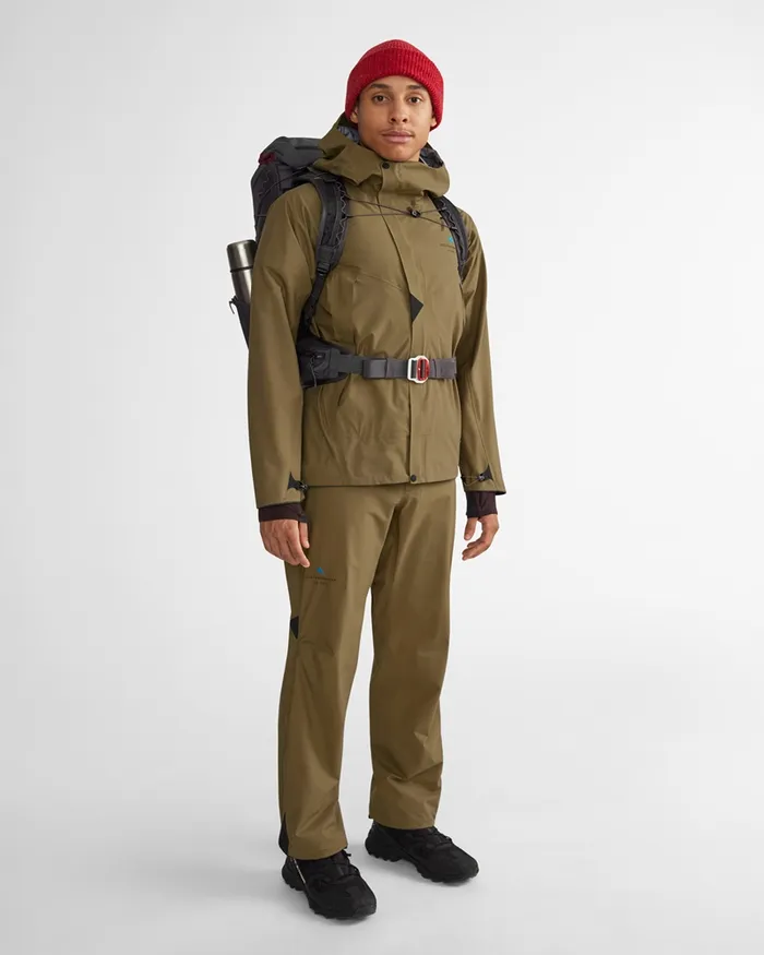 Asynja 103 Levitend Cutan Rain Pant M039s Olive Black Men Klttermusen Waterproof Pants