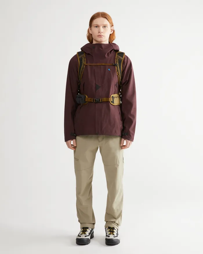 Asynja Lightweight CutanJacket Amaranth Red Men Klttermusen Waterproof Jackets Asynja Lightweight CutanJacket Amaranth Red Men Klttermusen Waterproof Jackets