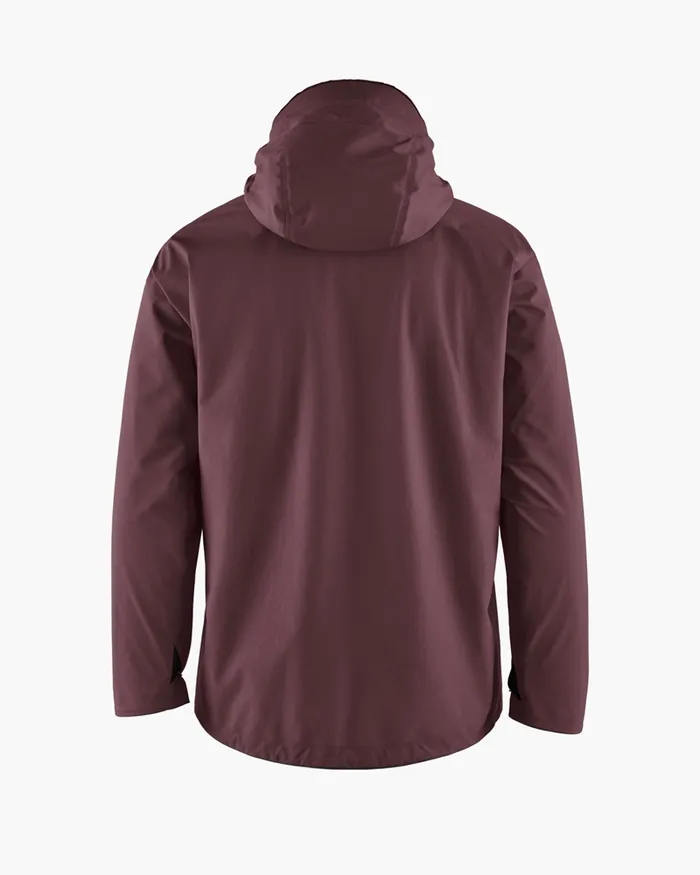 Asynja Lightweight CutanJacket Amaranth Red Men Klttermusen Waterproof Jackets