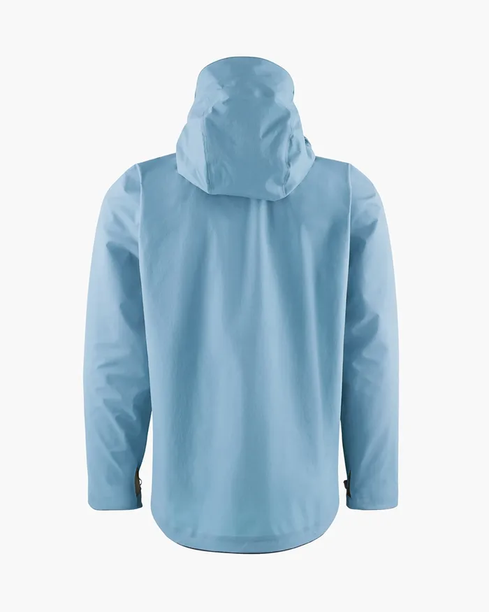 Asynja Lightweight CutanJacket Blue Granit Men Klttermusen Waterproof Jackets