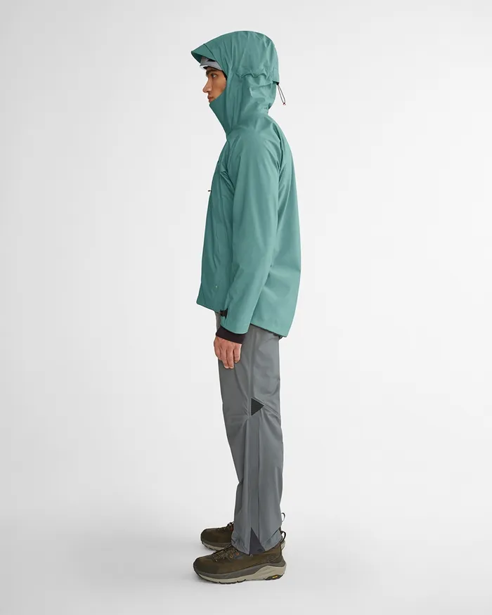 Asynja Lightweight CutanJacket Brush Green Men Klttermusen Waterproof Jackets