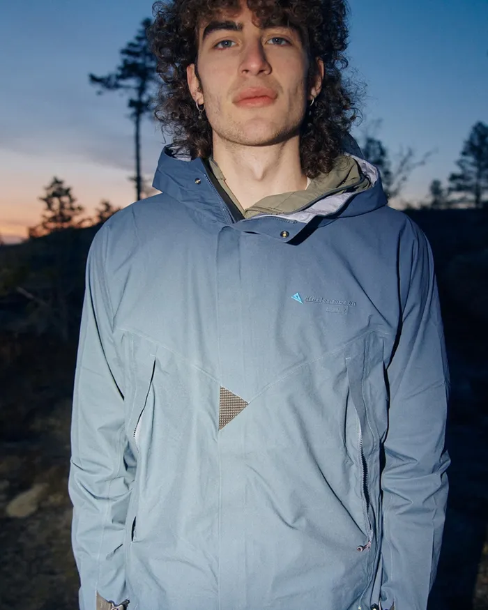 Asynja Lightweight CutanJacket Midnight Blue Men Klttermusen Waterproof Jackets Asynja Lightweight CutanJacket Midnight Blue Men Klttermusen Waterproof Jackets