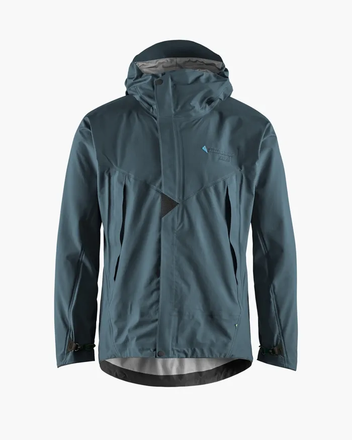Asynja Lightweight CutanJacket Midnight Blue Men Klttermusen Waterproof Jackets