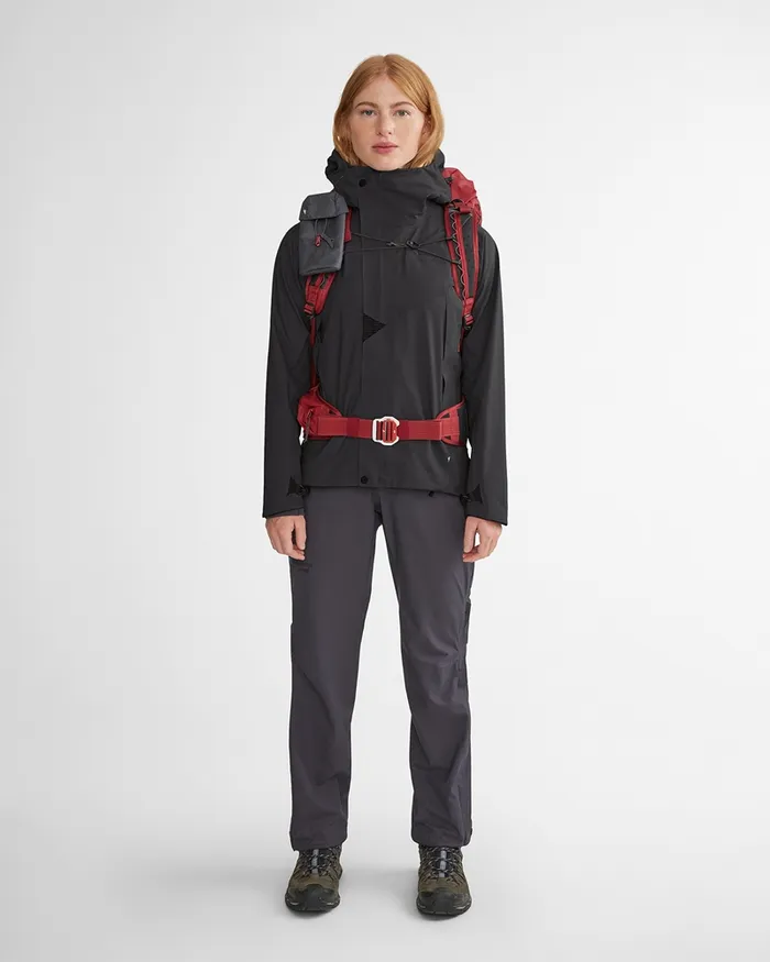 Asynja Lightweight Cutan Jacket Raven Women Klttermusen Waterproof Jackets