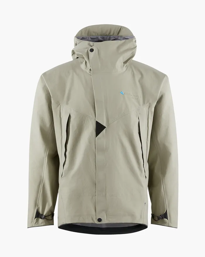 Asynja Lightweight CutanJacket Silver Green Men Klttermusen Waterproof Jackets Asynja Lightweight CutanJacket Silver Green Men Klttermusen Waterproof Jackets