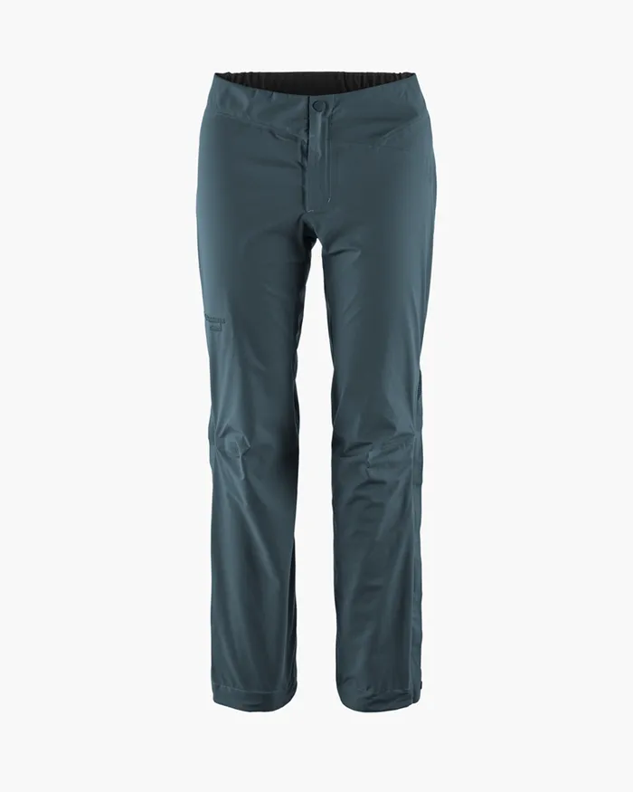 Asynja Lightweight Cutan Pants Midnight Blue Women Klttermusen Waterproof Pants